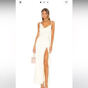 Camila Coelho | Reyna Maxi Dress in Pearl White